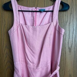 Ann Taylor Blush Pink Textured Dress